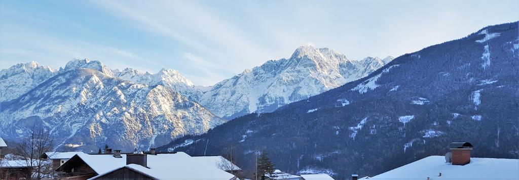 Ferienwohnung Dolomitenpanorama Oberlienz Exterior foto