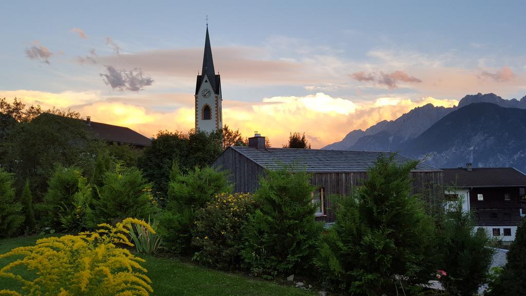 Ferienwohnung Dolomitenpanorama Oberlienz Exterior foto